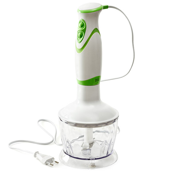 En elegant Stavmixer, Stilren stavmixer med naturligt utseende och känsla. Detaljerad utformning med realistiskt bladverk. 